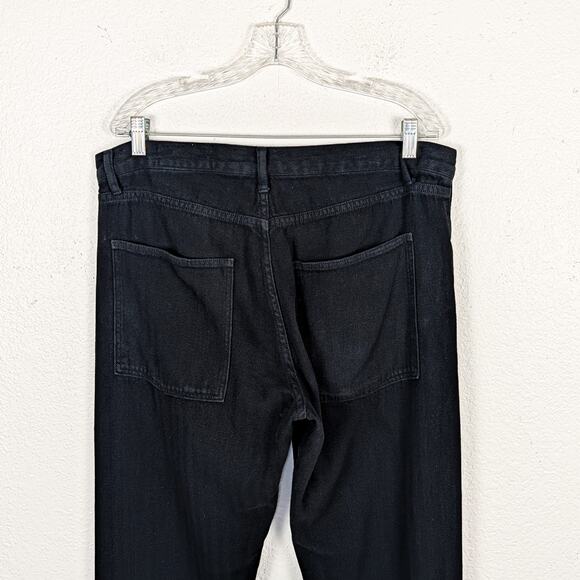 Prospective Flow Men's Black Herringbone Pants size 32 Made in USA - Picture 8 of 11